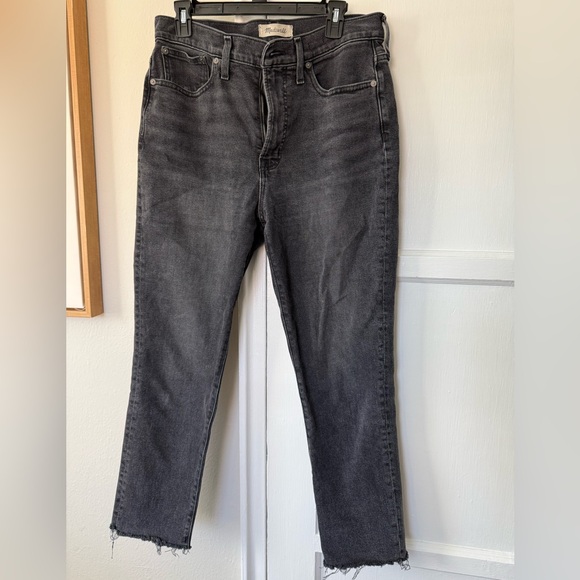 Madewell Denim - Madewell Perfect Vintage Charcoal Denim Jeans